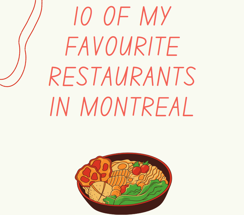 10 of My Favourite Montreal Restaurants cover